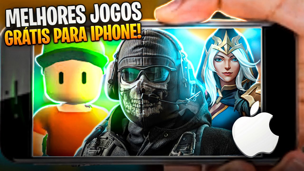 👾🎮 OS 15 MELHORES JOGOS PARA IPHONE GRÁTIS PARA VOCÊ SAIR DO TÉDIO 